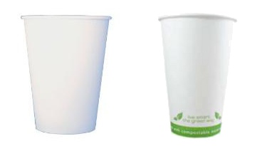 12oz cups - plain or eco